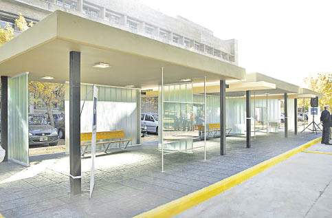 En la Ciudad Universitaria se inauguraron modernas garitas En la Ciudad Universitaria se inauguraron modernas garitas