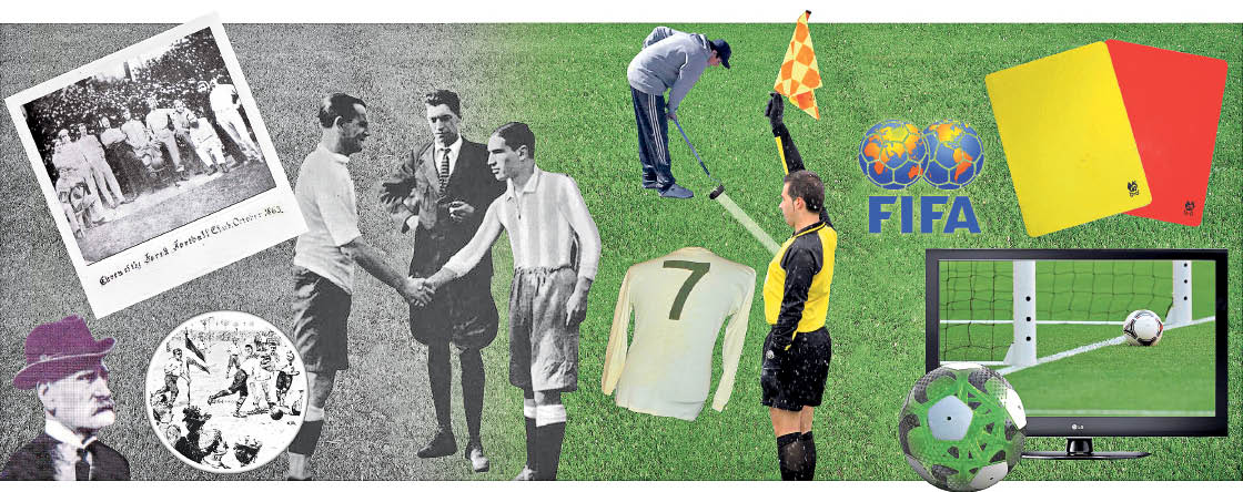 Desde su nacimiento, como deporte reglado y de conjunto, el fútbol ha sufrido a lo largo de su historia algunas transformaciones que han sido importantes en el actual desarrollo del juego. La prohibición de tocar la pelota con las manos, animar a los arqueros a usar los pies cuando un defensor le da un pase, la incorporación del uso de la tecnología, entre otras modificaciones, hicieron del Ifab (International Football Association Board) el guardián de las reglas del fútbol.