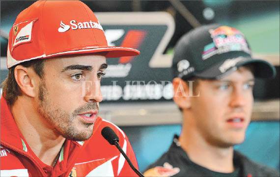 Otro clásico: Vettel-Alonso Otro clásico: Vettel-Alonso