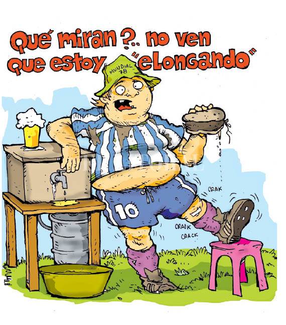 El ex deportista El ex deportista