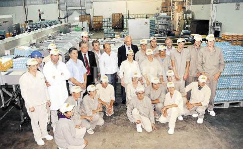Bonfatti visitó las instalaciones de Agroservicios Humboldt Bonfatti visitó las instalaciones de Agroservicios Humboldt