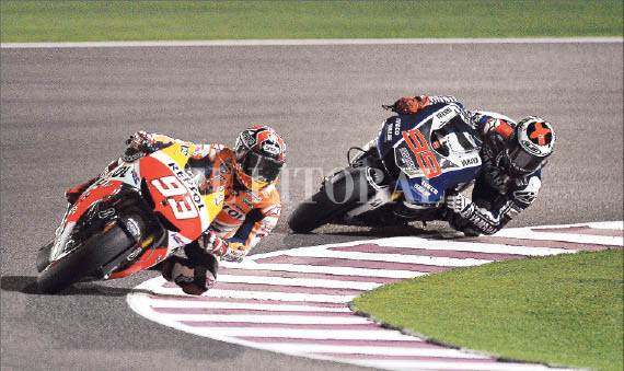 Las motos debutan en Qatar Las motos debutan en Qatar
