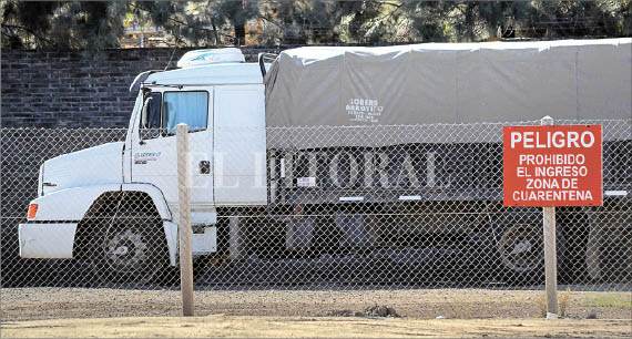 Se siguen fumigando camiones en tránsito Se siguen fumigando camiones en tránsito