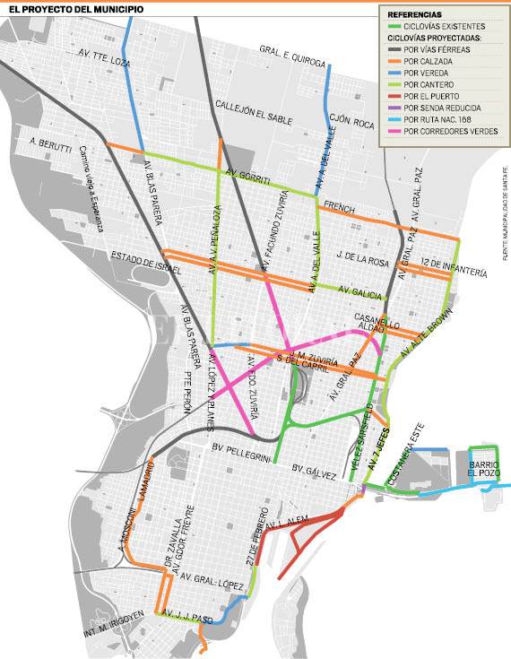 “Santa Fe cuenta con aspectos positivos para las ciclovías” “Santa Fe cuenta con aspectos positivos para las ciclovías”
